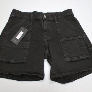 NEW Women's Citizens of Humanity LEAH SHORT Black Carpenter Stretch Shorts 27